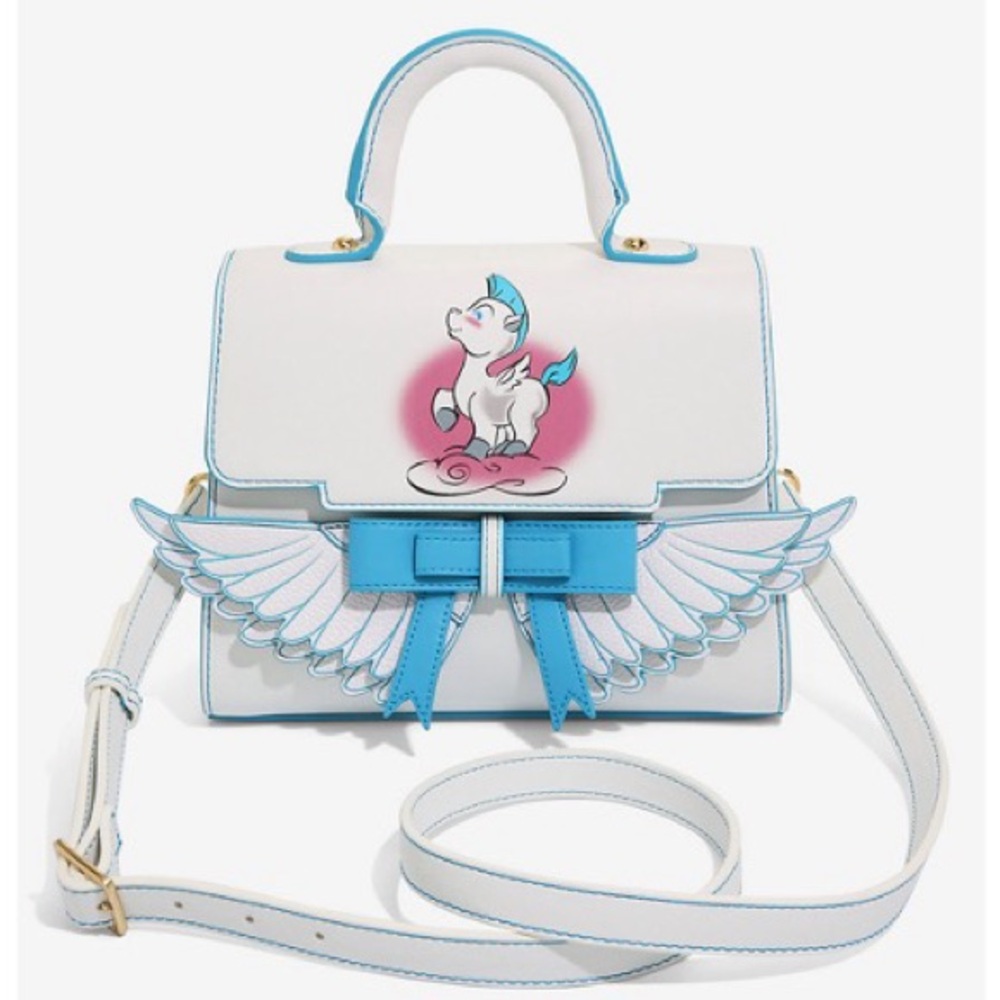 Danielle Nicole Disney Hercules Baby Pegasus Wings Crossbody Bag